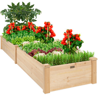 Wooden Raised Garden Bed Planter