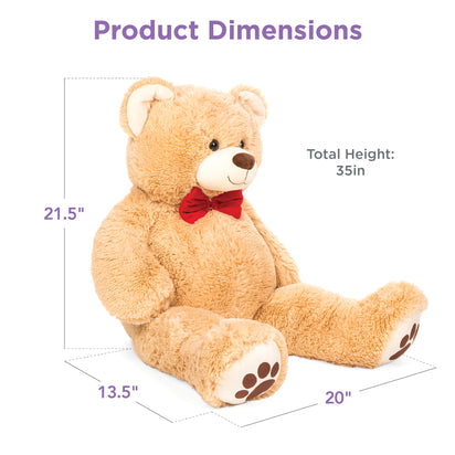 Giant Plush Teddy Bear