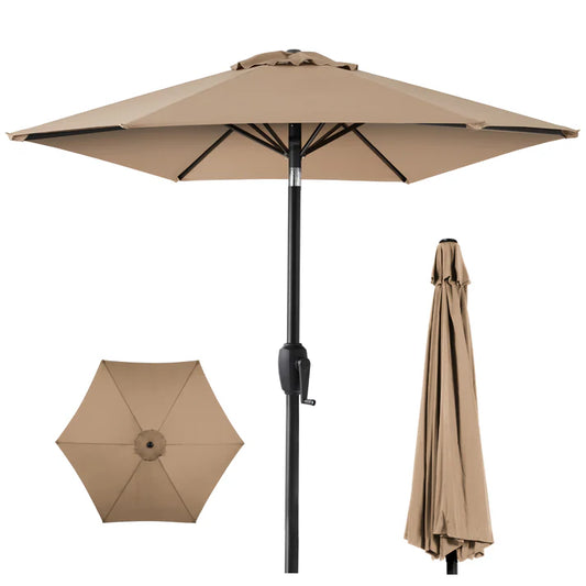 Outdoor Market Patio Umbrella • Tan