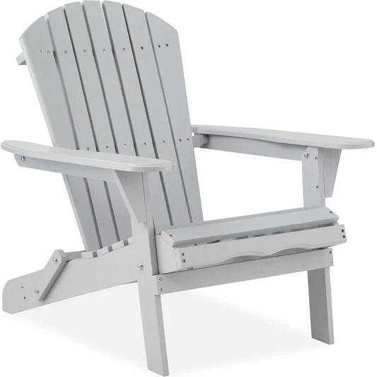 Folding Wooden Adirondack Chair