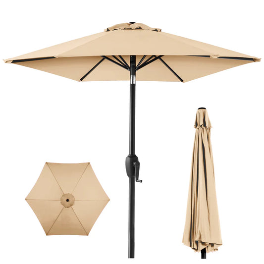 Outdoor Market Patio Umbrella • Sand