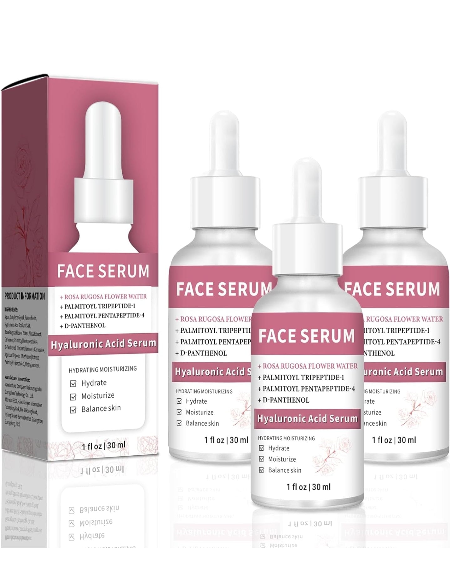 Rose Hyaluronic Acid Serum