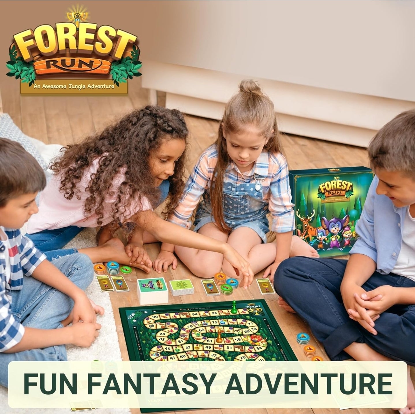 Tortue Forest Run Board Game