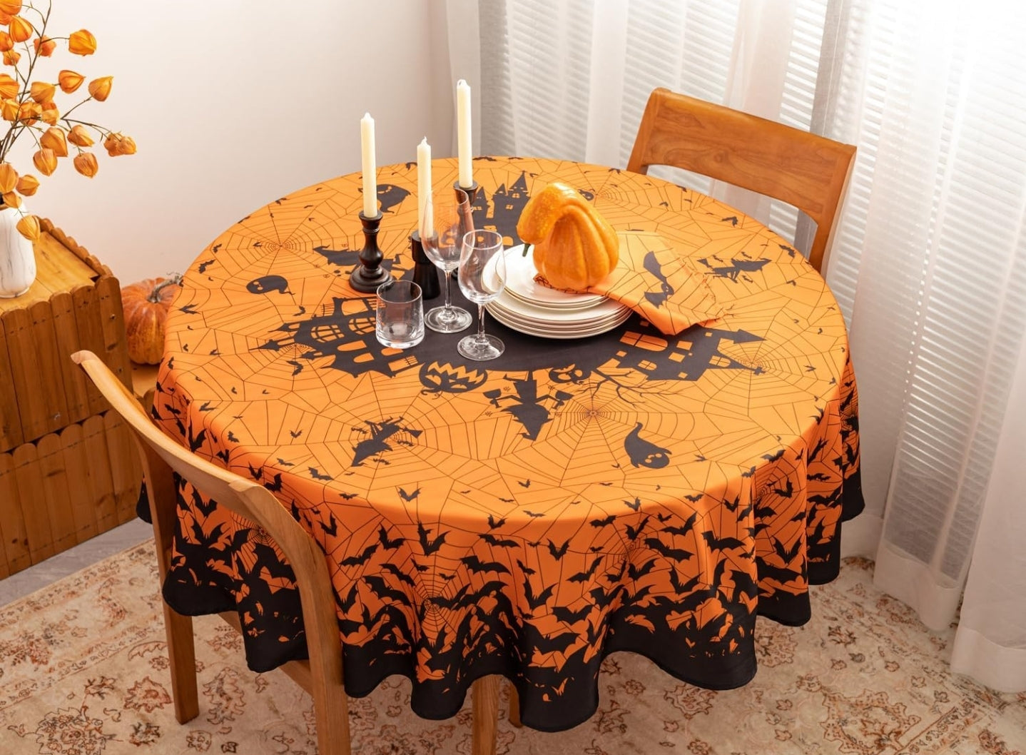 Tabletop for Halloween Decorations