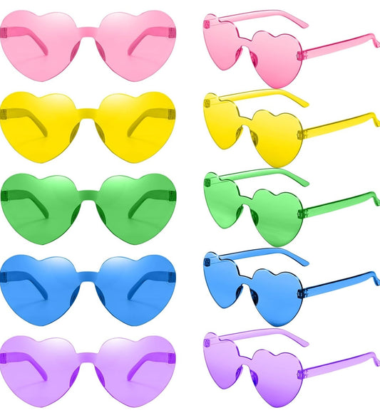 Heart Sunglasses for Fashion Party "