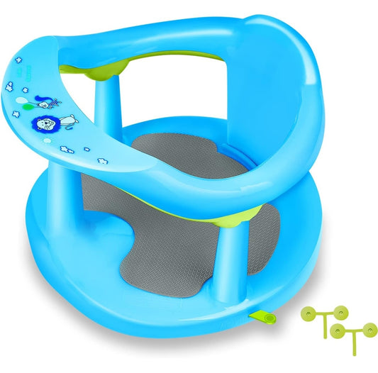 Baby Bath Seat Non-Slip (Blue)..