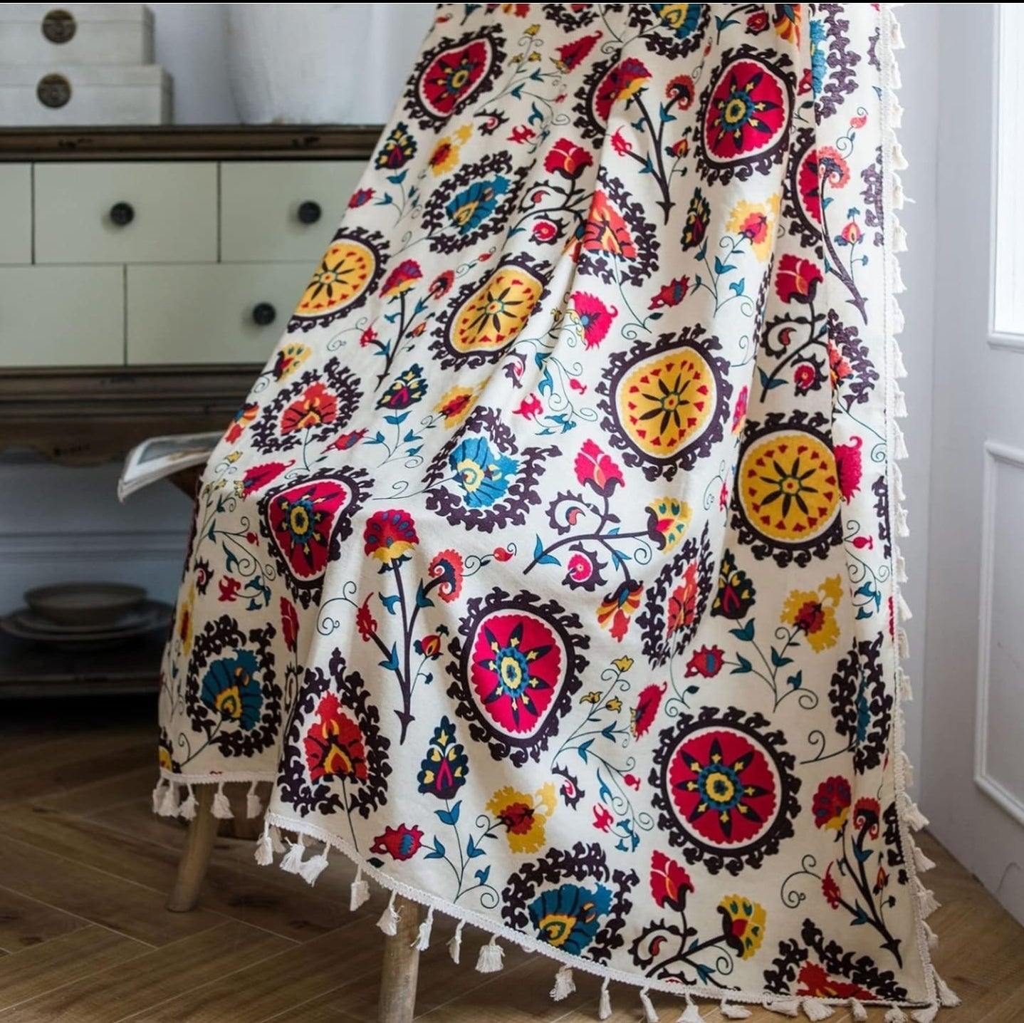 Bohemian Farmhouse Curtains