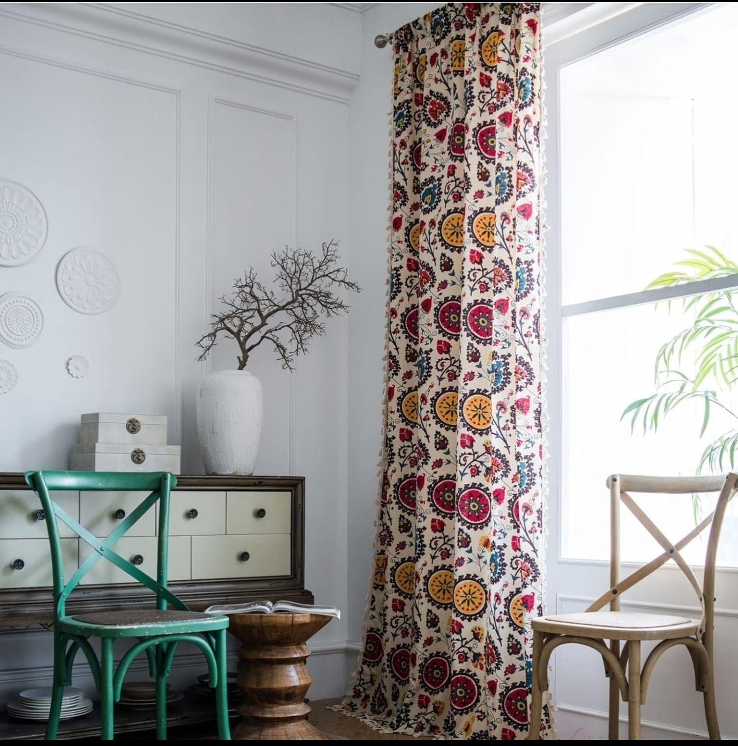 Bohemian Farmhouse Curtains