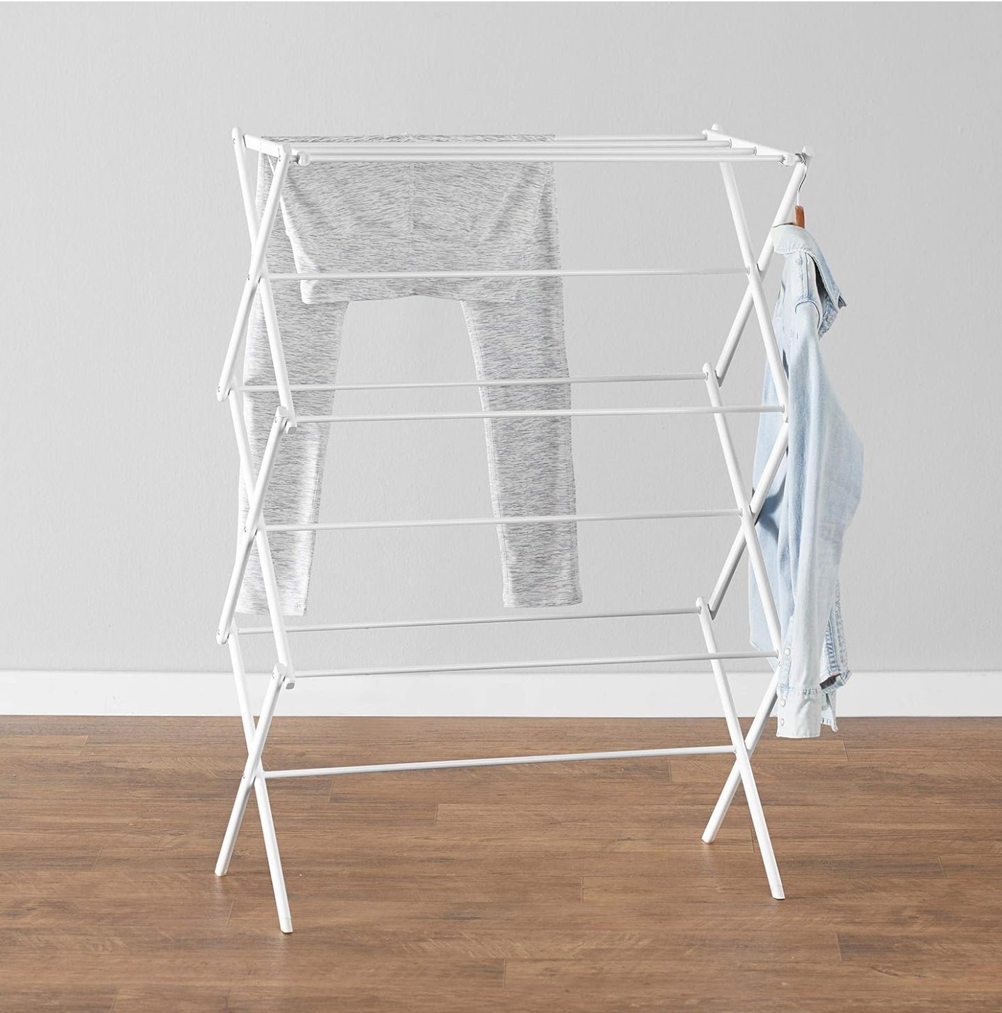 Foldable Laundry Rack for Air Drying Clothing