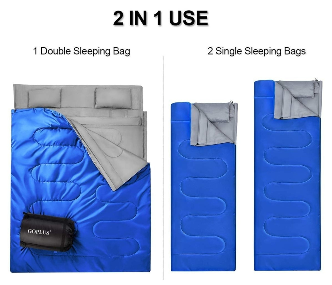 2 Person Waterproof Sleeping Bag