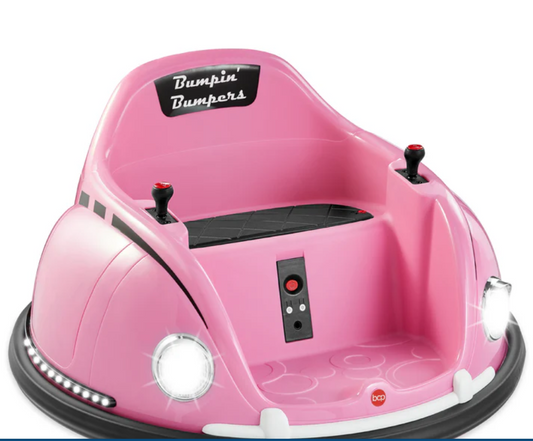 Pink Kids Bumper Car