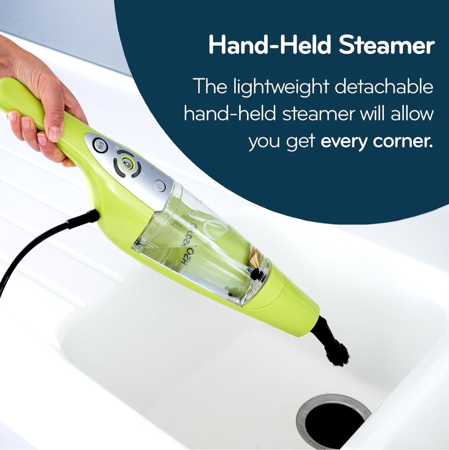 H2O HD DUALBLAST Steam Mop