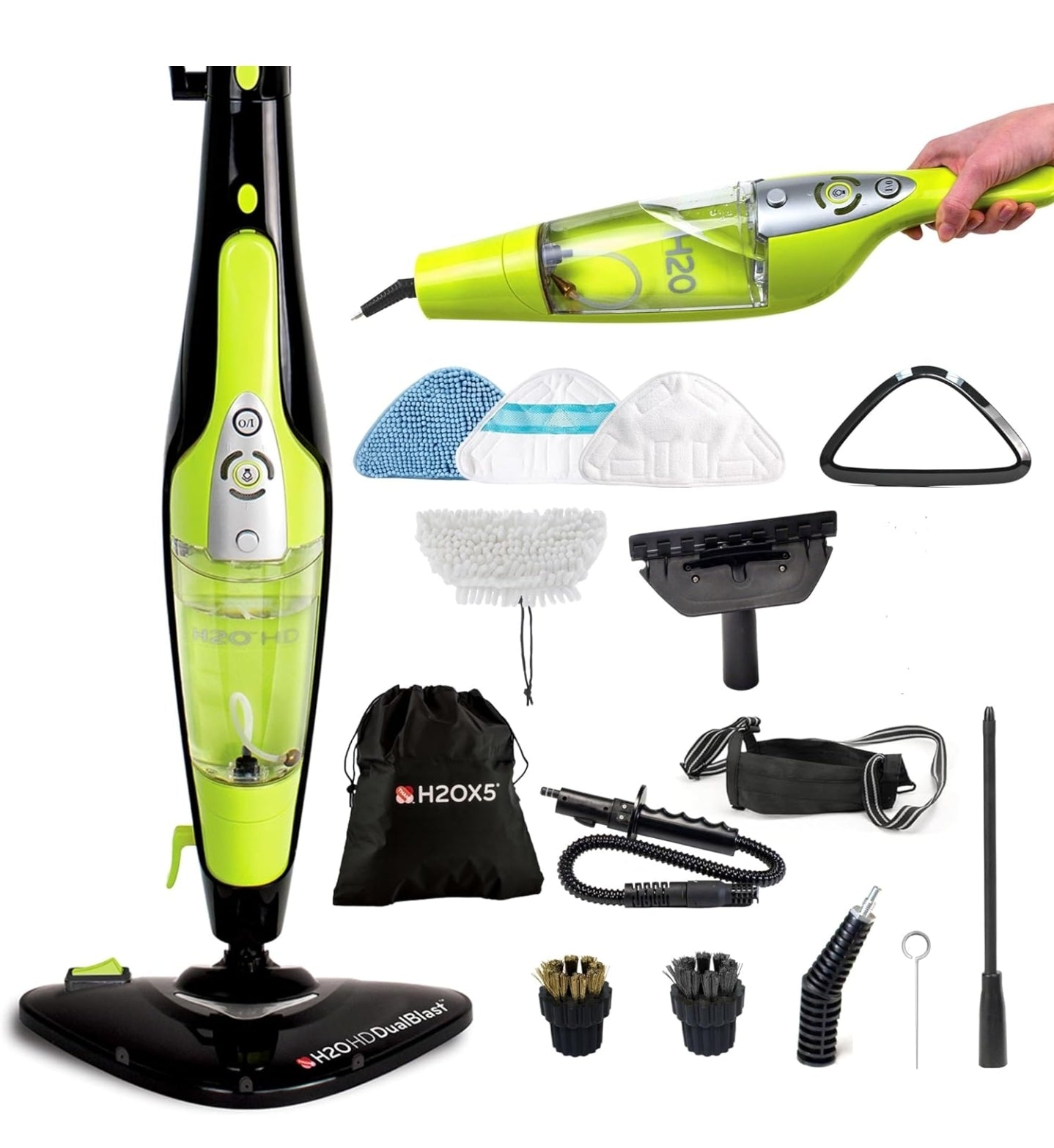 H2O HD DUALBLAST Steam Mop