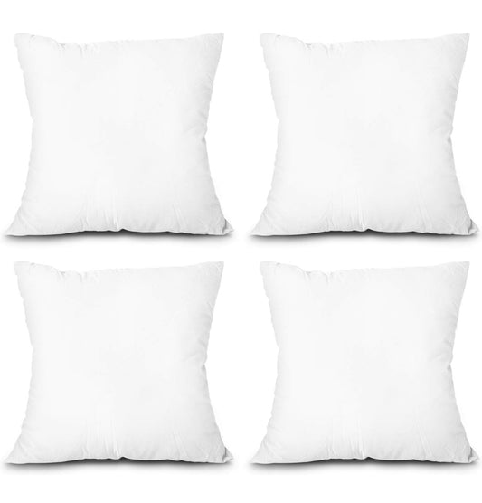 Set of 4 Lightweight Down Alternative Polyester Pillow,